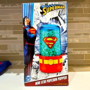 Superman mini stir popcorn popper